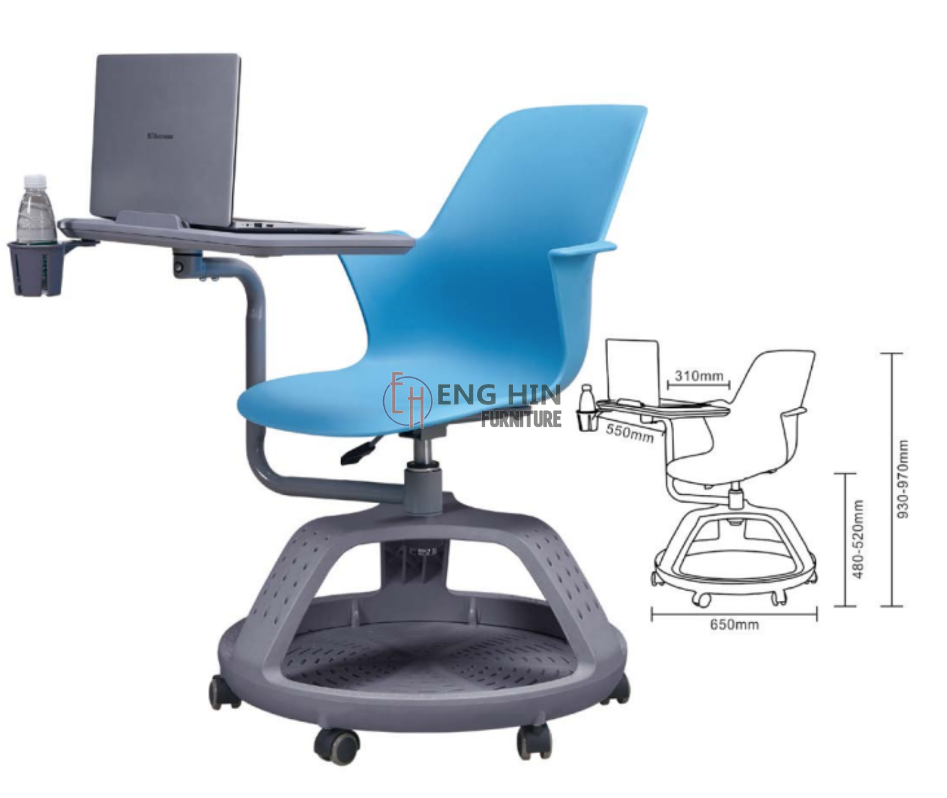 Training Chair With Writing Tablet Singapore